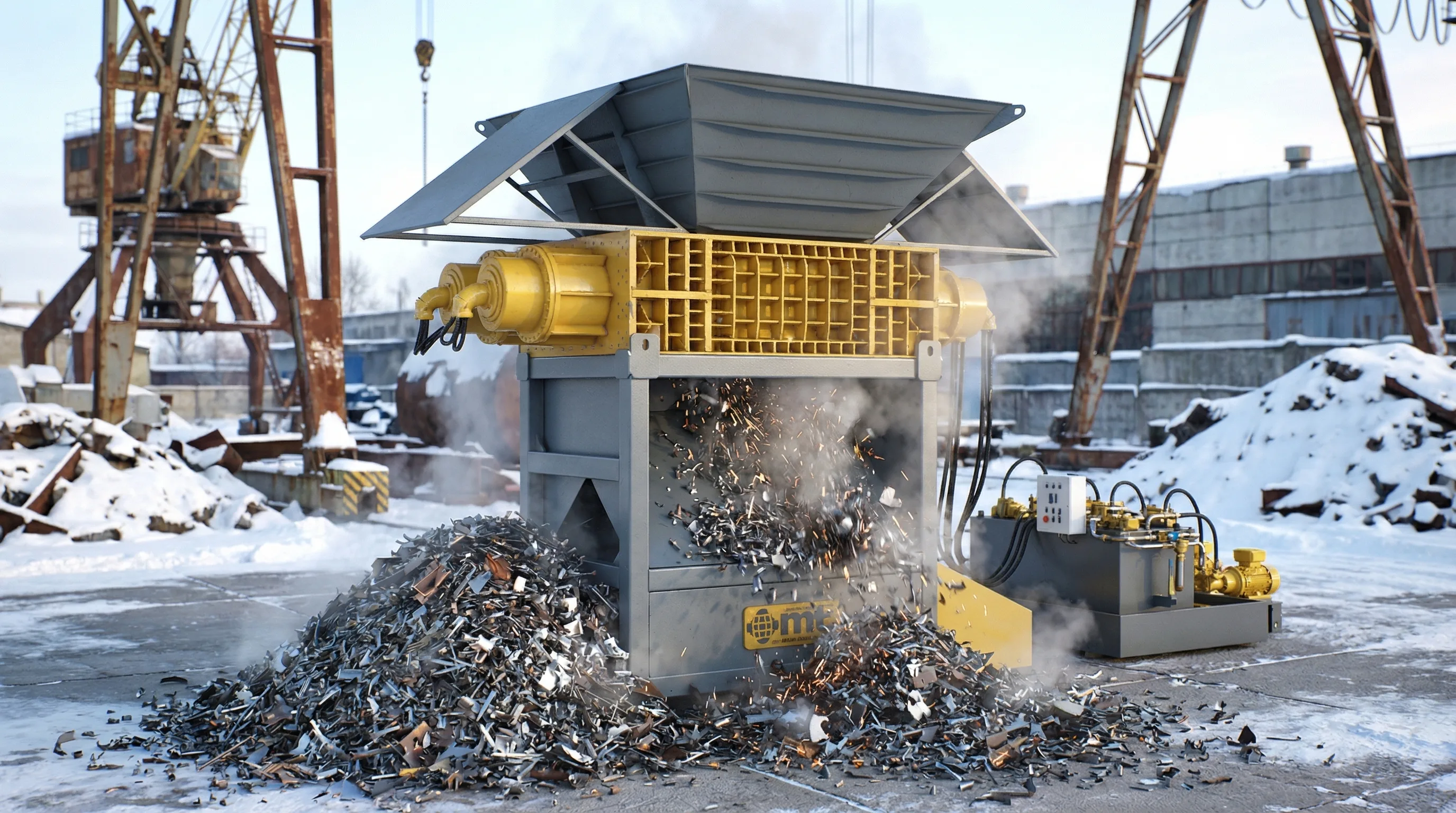 CS-150 Çift Şaftlı Parçalama Makinesi