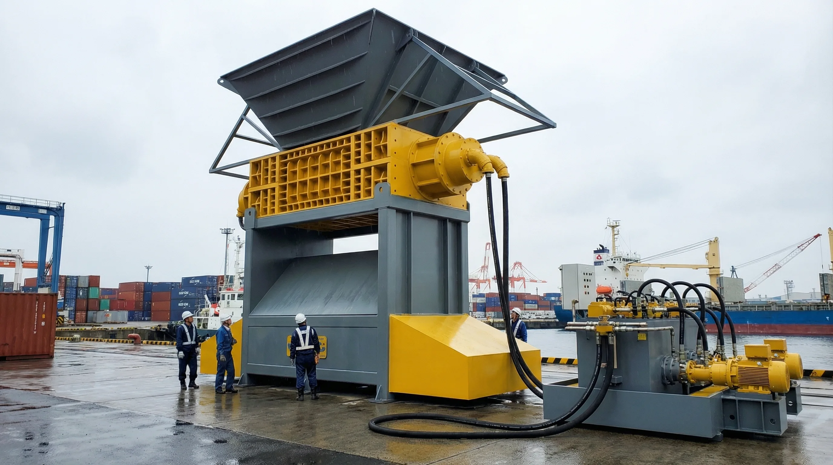 CS-200 Dual Shaft Shredder