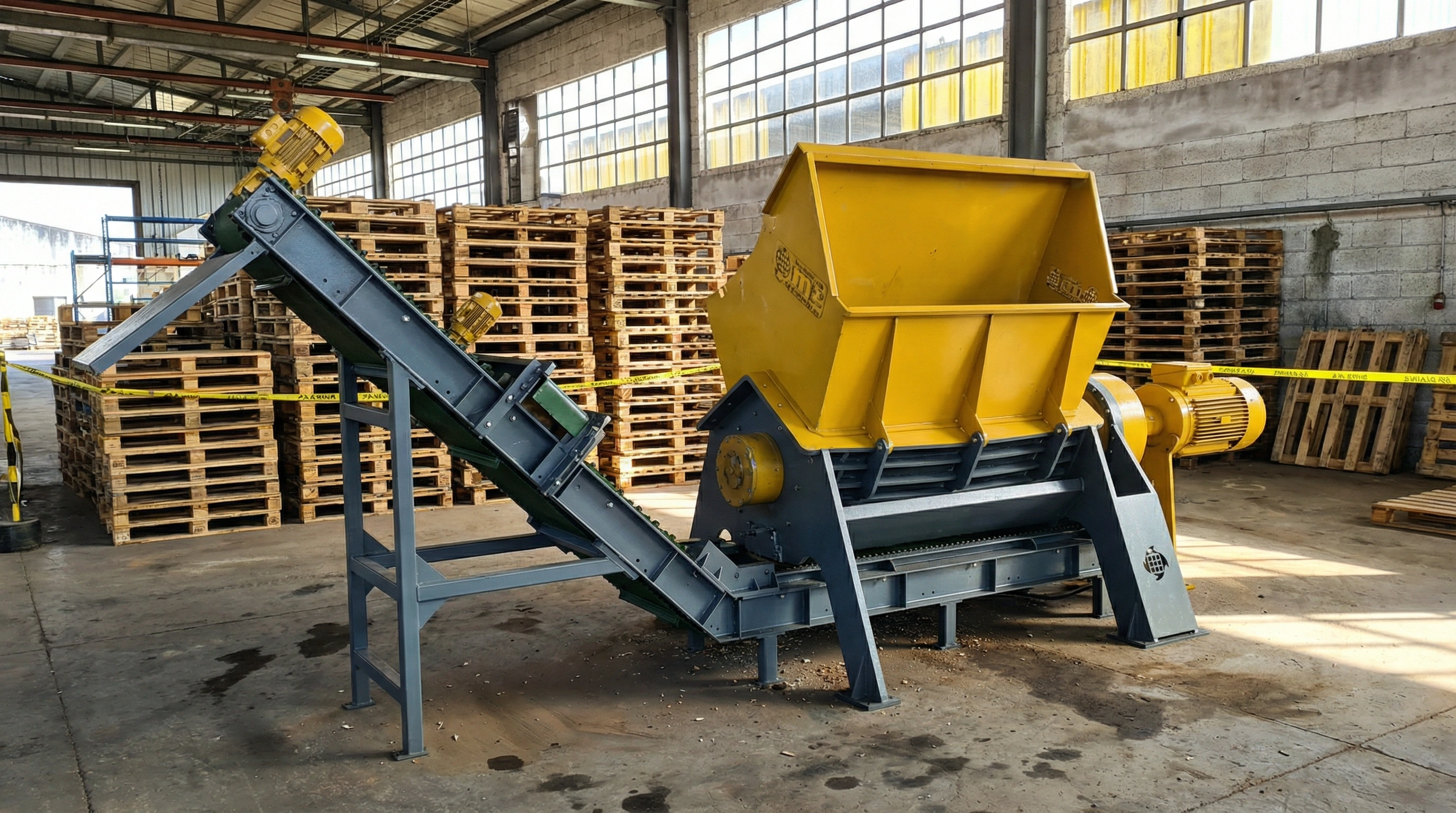 TSVX-200 Palet Parçalama Makinesi