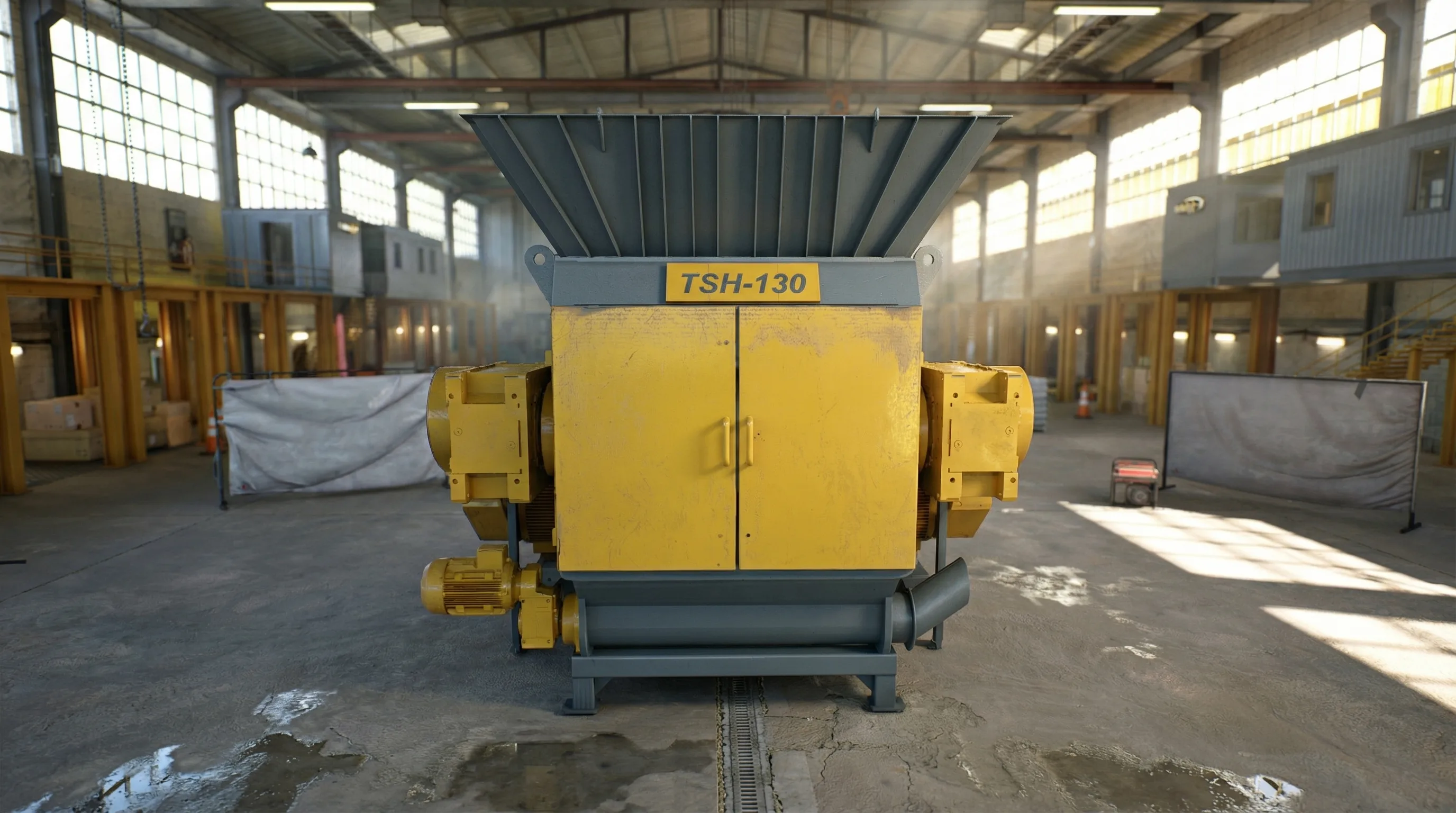 TSH-130 Одновальный Шредер