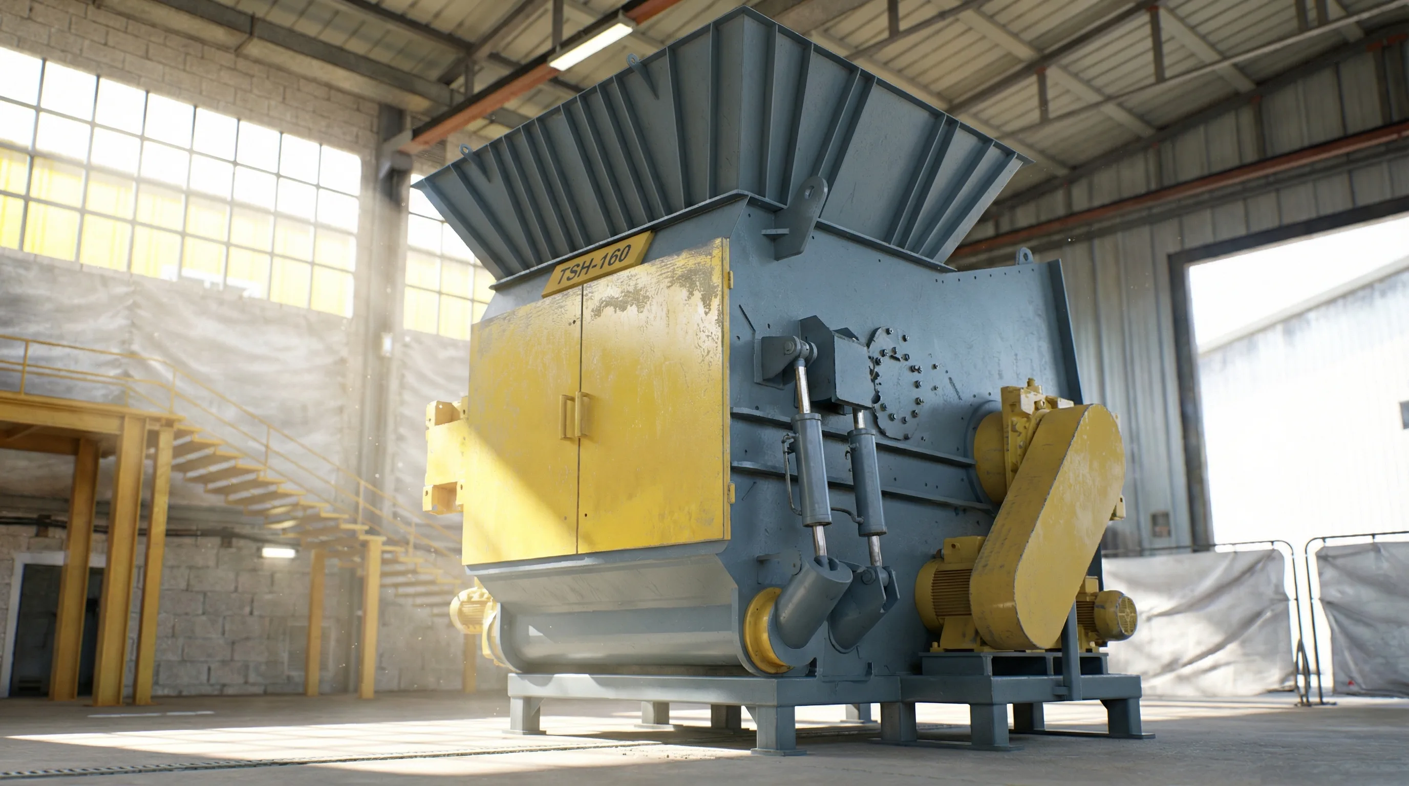 TSH-160 Одновальный Шредер