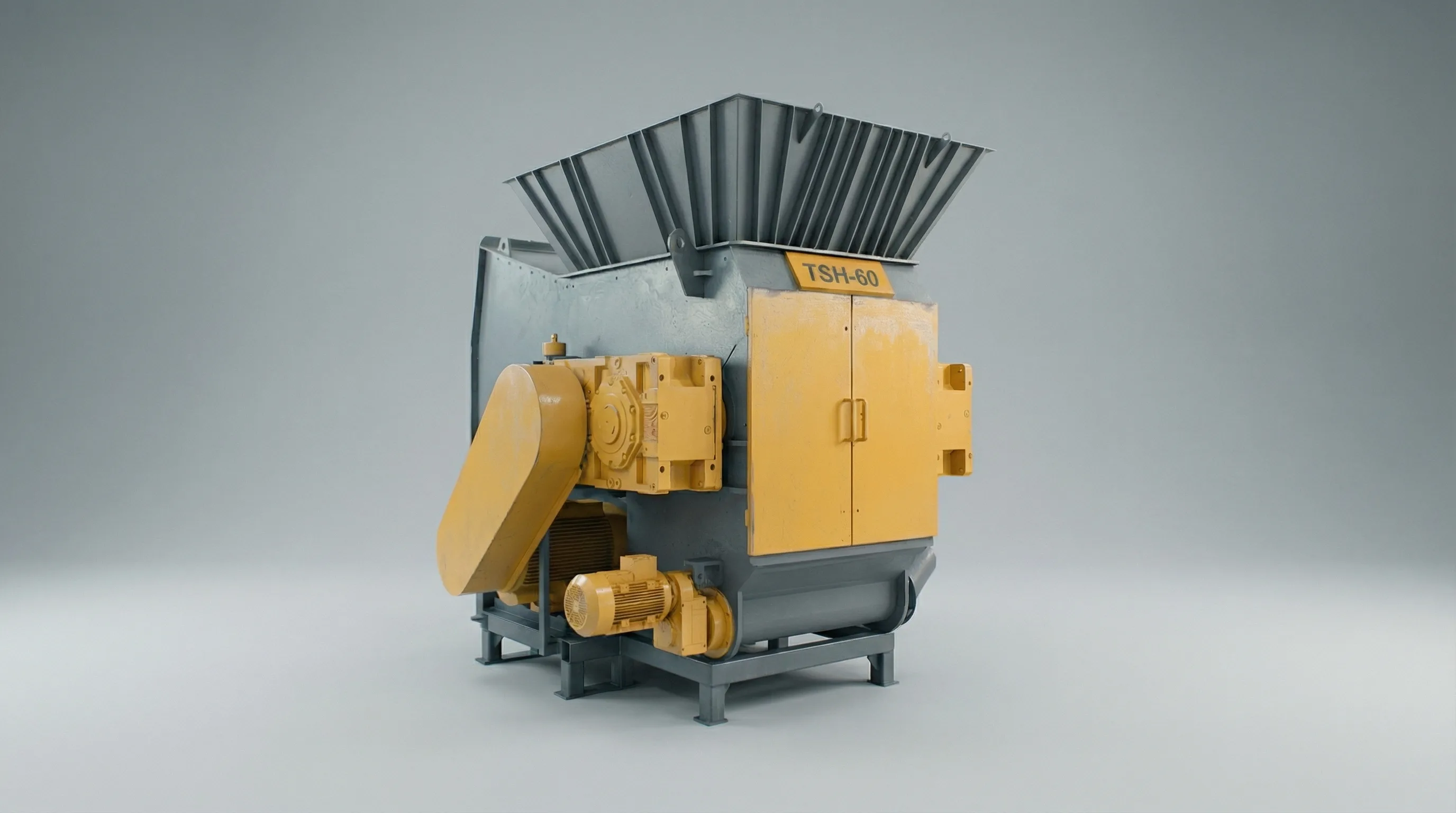 TSH-60 Tek Şaftlı Parçalama Makinesi